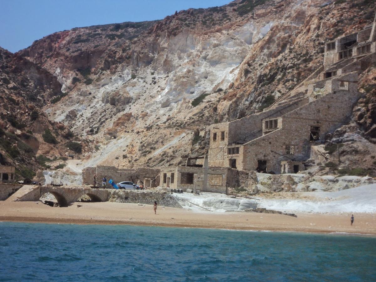 Alea Milos Hotel Milos Island Exterior foto